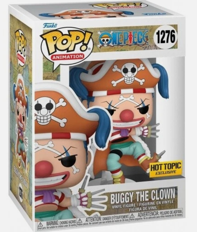 Funko Pop! Animation: ONE PIECE BUGGY THE CLOWN #1276 [HT EXCLUSVE]