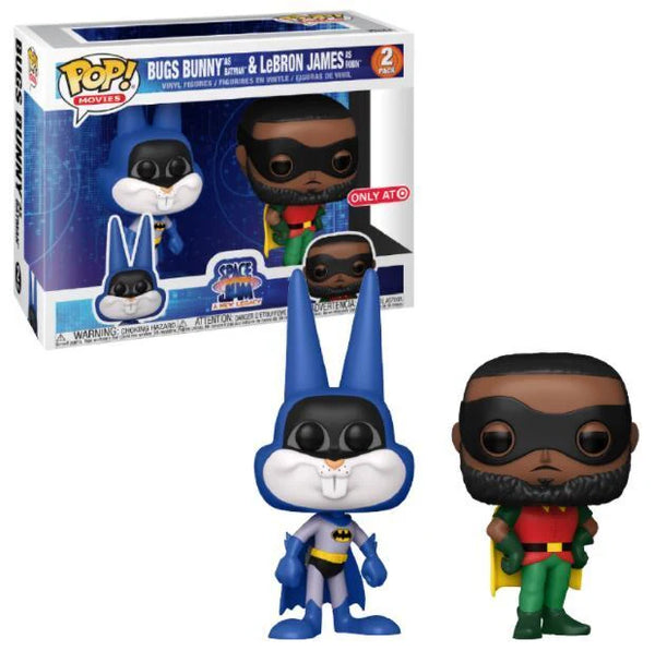 Funko Pop! Space Jam: Bugs Bunny as Batman & LeBron James as Robin (Target Exclusive) [2-pack]