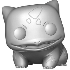 Funko Pop! Games: Pokemon - Bulbasaur (Metallic Silver) #453