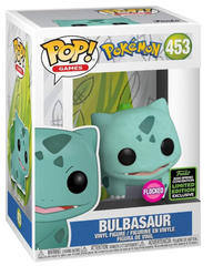 Funko Pop! Pokémon – Bulbasaur #453 Flocked 2020 Spring Con LE