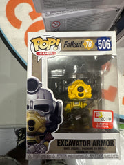 Funko Pop! Excavator Armor (E3 2019) #506 some box damage