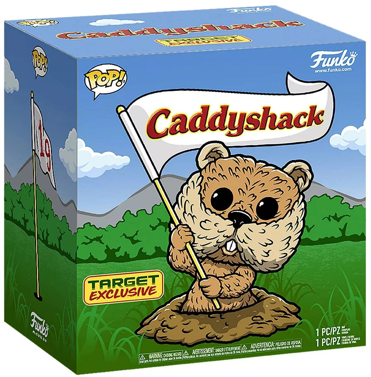 Funko Pop! & Hat - Caddyshack Collector's Box (Gopher #724 and Hat) (minor box damage) (sealed)