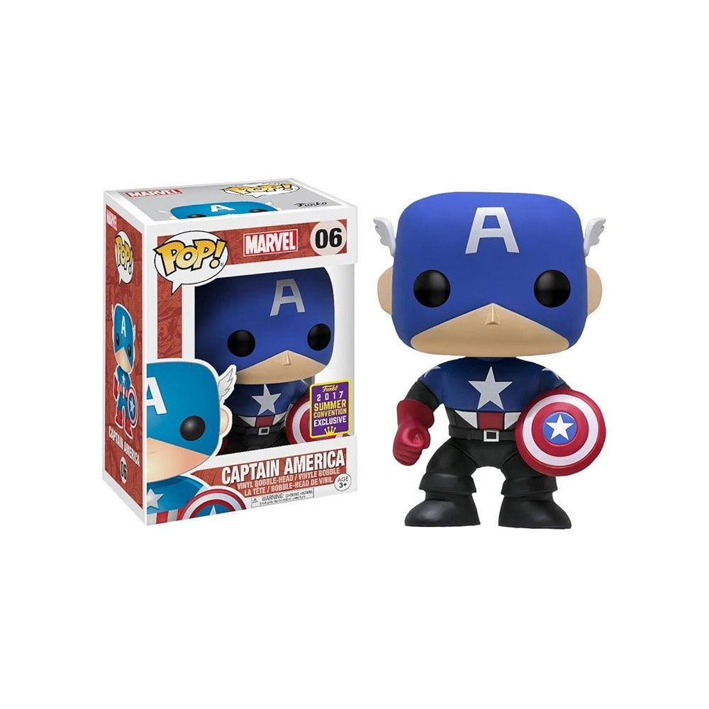 Funko Pop! Captain America (2017 Summer Convention) #06