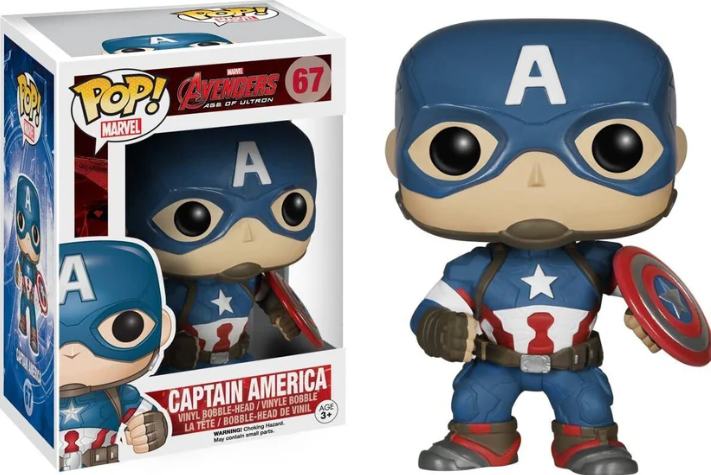 Funko Pop! Marvel Avengers Age of Ultron - Captain America 67