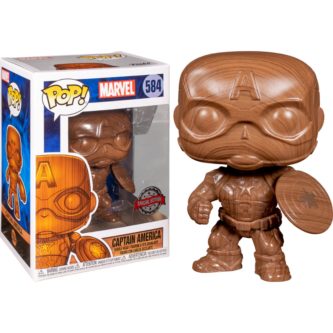 Funko Pop! Captain America (Special Edition) #584