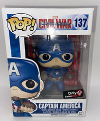 Funko Pop! Captain America (GameStop Exclusive) #137