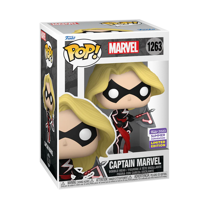 Funko Pop! Captain Marvel (2023 Summer Convention) #1263