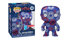 Funko Pop! Captain America (Art Series) [Target Exclusive] #36