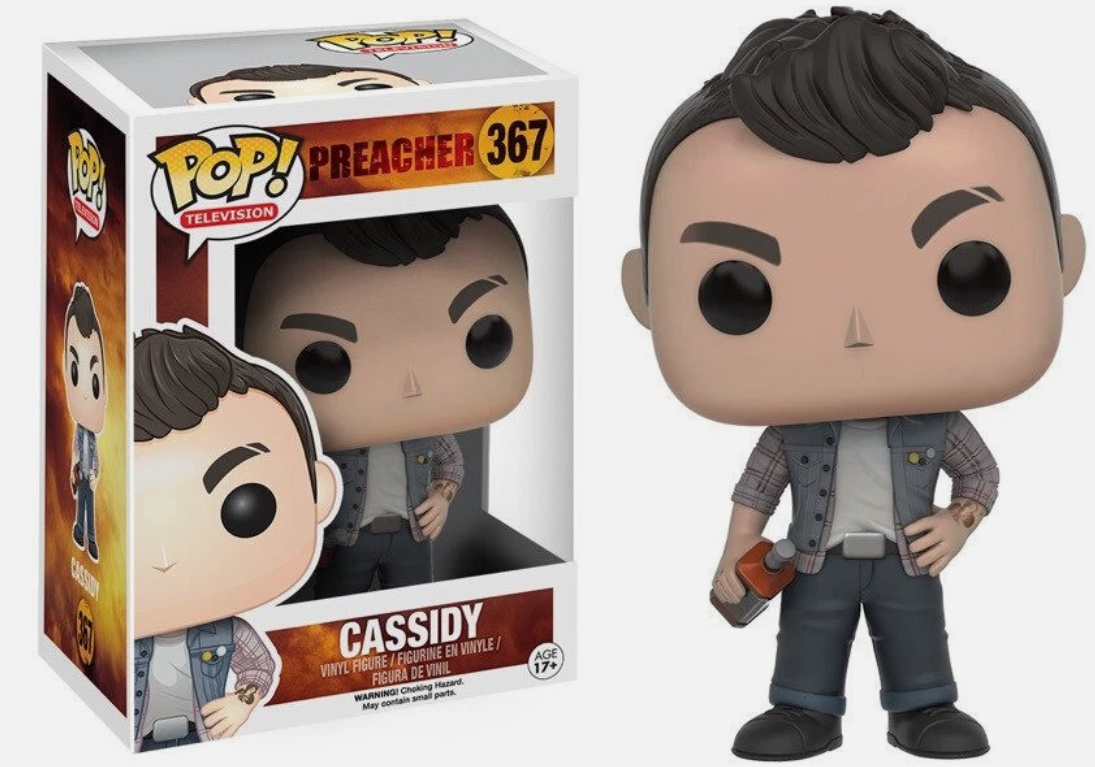 Preacher TV Series Cassidy Vinyl POP Figure #367 FUNKO