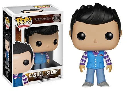 Funko Pop! Supernatural: Castiel “Steve” #304 (minor box damage)