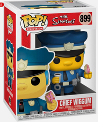 The Simpsons Police Chief Wiggum Donut POP! Television #899