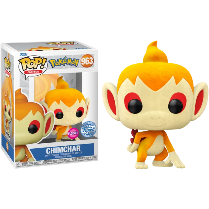 Funko Pop! Pokémon: Chimchar (Flocked) (Special Edition) #963