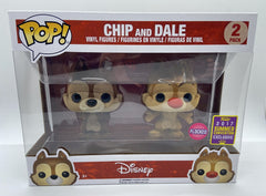 Funko Pop! Chip and Dale (Flocked) [2017 Summer Convention] 2-Pack