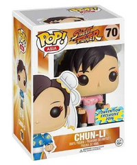 Funko Pop! Street Fighter Asia 70 Pink Chun-Li 2016 Convention Exclusive 16 + PP
