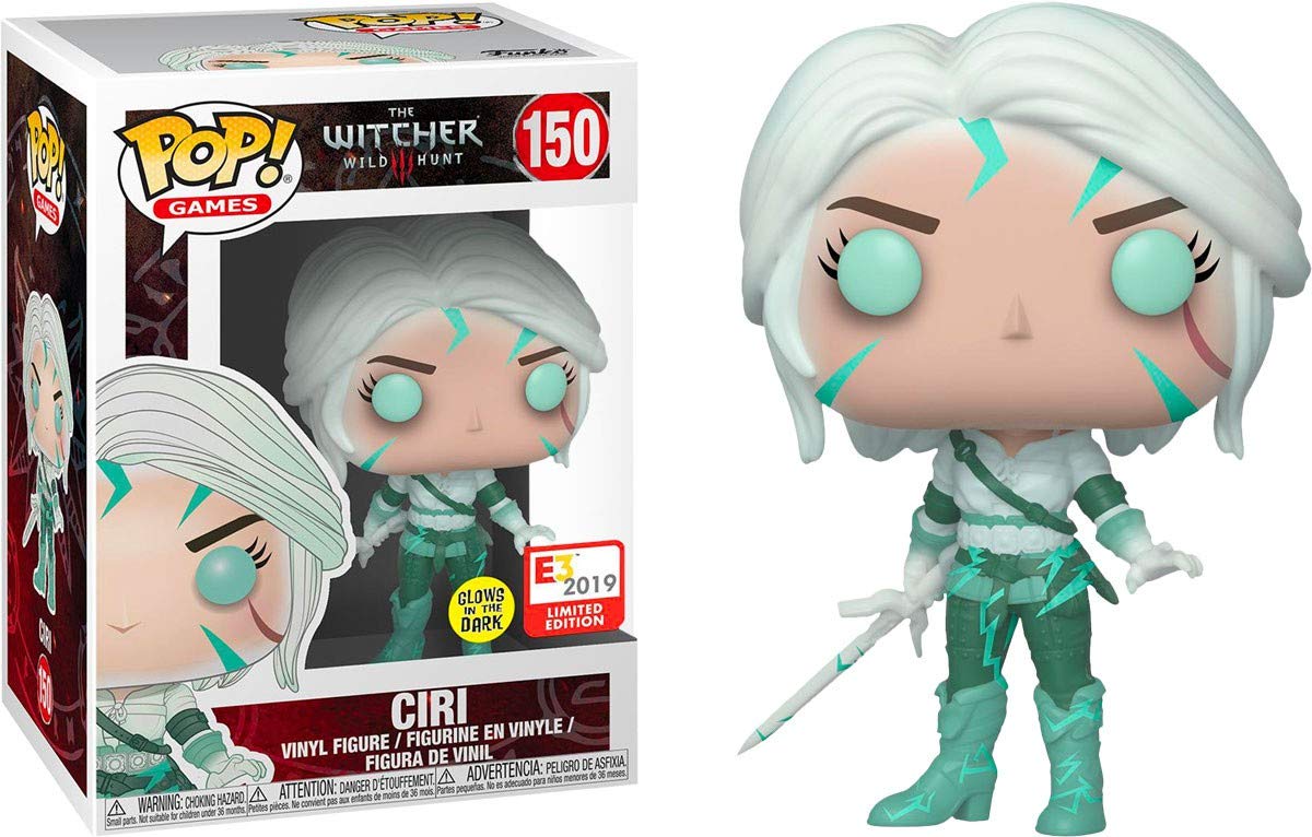 Funko Pop! The Witcher 3: Wild Hunt: Ciri (Glow) (E3 2019 Limited Edition) #150
