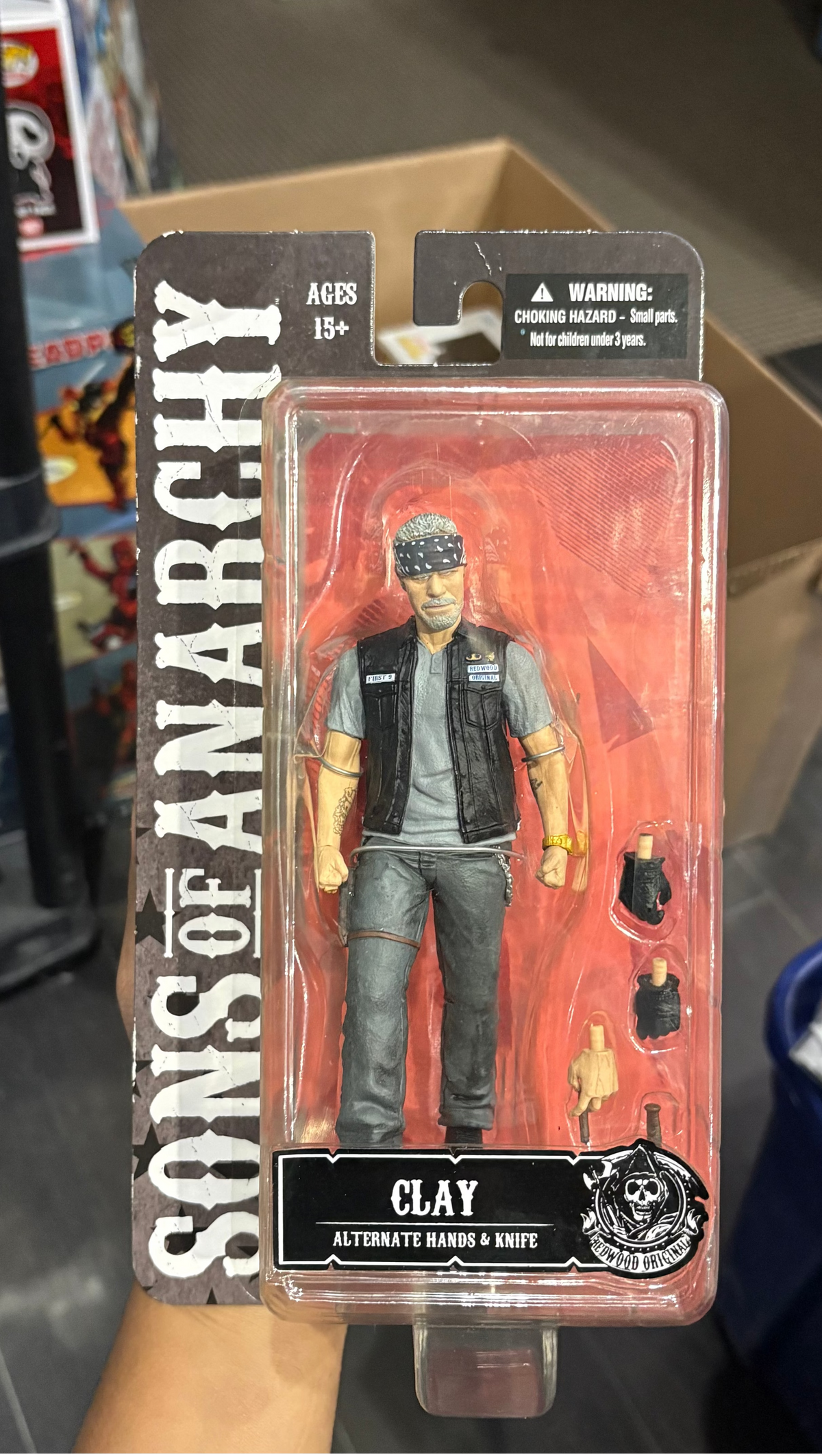 Mezco Toyz Sons of Anarchy: Clay 6-inch action figure