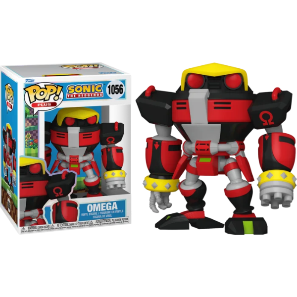 Funko Pop! Sonic the Hedgehog: Omega #1056 in retail box