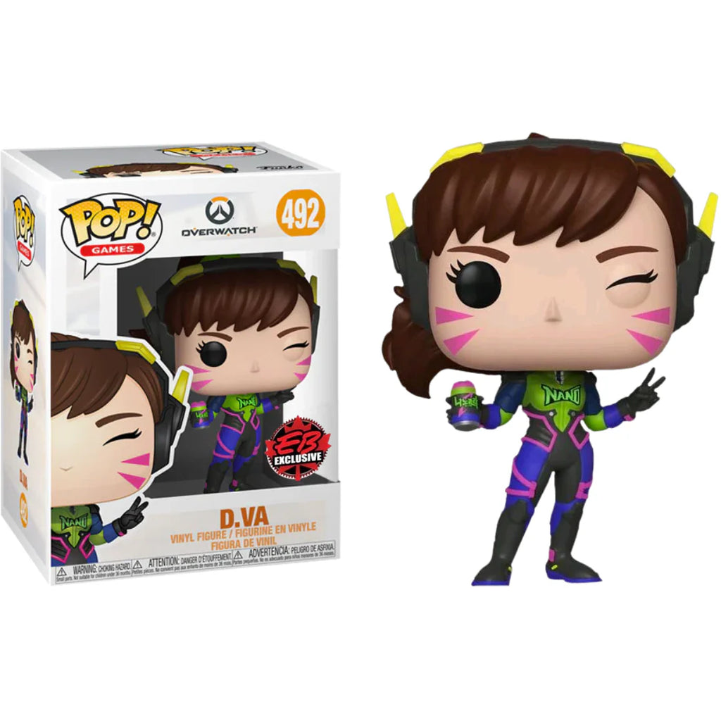 Funko Pop! D.Va (EB Exclusive) #492