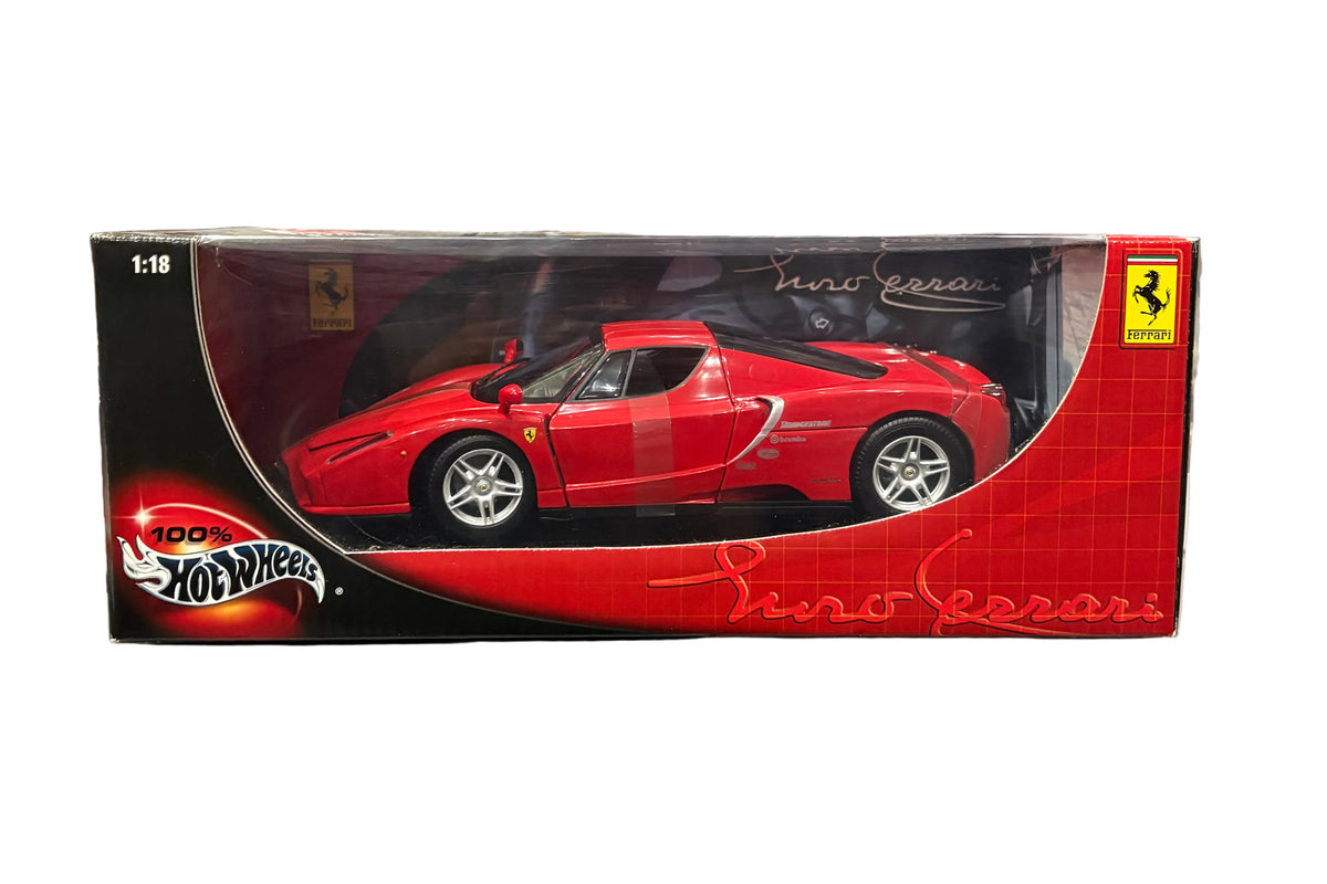 Hot Wheels: 1:18 Ferrari Enzo with sponsor 2002