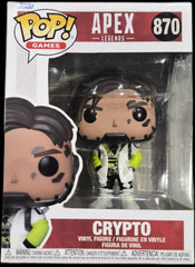Funko Pop! Apex Legends: Crypto #870 (Sticker residue on screen)
