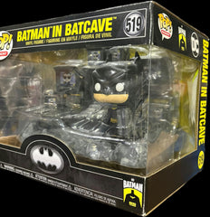 Funko Pop! Batman: Batman in Batcave #519 (Minor rip on screen)(Shelf Wear)