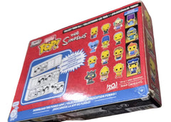 Funko Bitty Pop! The Simpsons 4-Pack: Bart Simpson, Mr. Burns, Krusty the Clown & Lard Lad (Chase) (Some Box Damage)