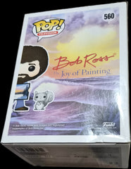 Funko Pop! Bob Ross: Bob Ross and Peapod (Funko Special Edition) #560 (Small Box Damage)