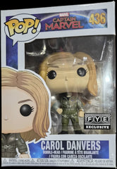 Funko Pop! Captain Marvel: Carol Danvers (FYE Exclusive) #436 (Light Self Wear)