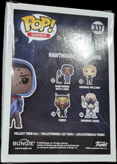 Funko Pop! Destiny: Hawthorne with Louis #337 (Small Box Damage)