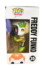 Funko Pop! Funko: Freddy Funko Football Player (2015 SDCC 196 pieces limited edition) #35 (Box Damage, Sun damage on the back)