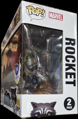 Funko Pop! Guardians of the Galaxy Vol. 2: Groot & Rocket (FYE Exclusive) 2-Pack (Crooked Screen)