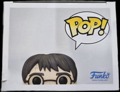 Funko Pop! Harry Potter: Harry Potter with Floo Powder (Glow) (Funko Exclusive) #153 (Small rip on top)