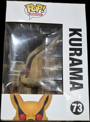 Funko Pop! Naruto Shippuden: Kurama (Flocked) #73 (Box Damage)