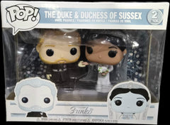 Funko Pop! Royals: The Duke & Duchess of Sussex 2-Pack (Sun Damage)