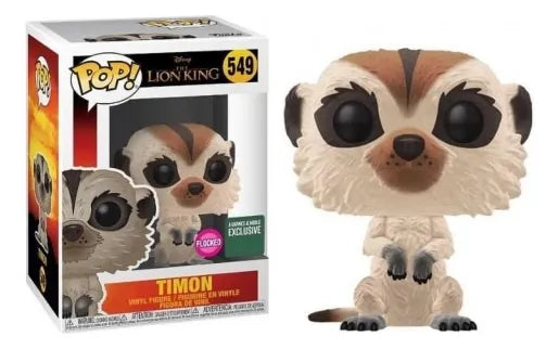 Funko Pop! Timon (Flocked) [Barnes & Noble Exclusive] #549