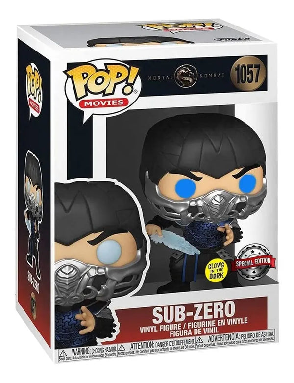 Funko Pop! Games: Mortal Kombat – Sub-Zero (Glow) (Special Edition) #1057