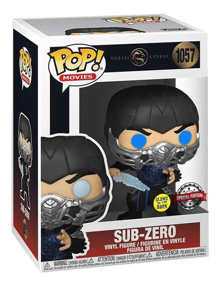 Funko Pop! Games: Mortal Kombat – Sub-Zero (Glow) (Special Edition) #1057