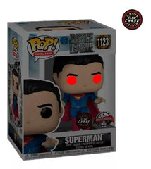Funko Pop! DC Justice League Superman Glow Chase Special Edition #1123 boxed figure
