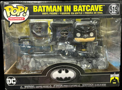 Funko Pop! Batman: Batman in Batcave #519 (Minor rip on screen)(Shelf Wear)