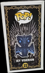 Funko Pop! Game of Thrones: Icy Viserion (Glow in the Dark) (BoxLunch Exclusive) #22 (Minor Shelf wear )
