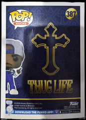 Funko Pop! Tupac Shakur: Tupac Shakur in Overalls #387 (Minor Box Damage)