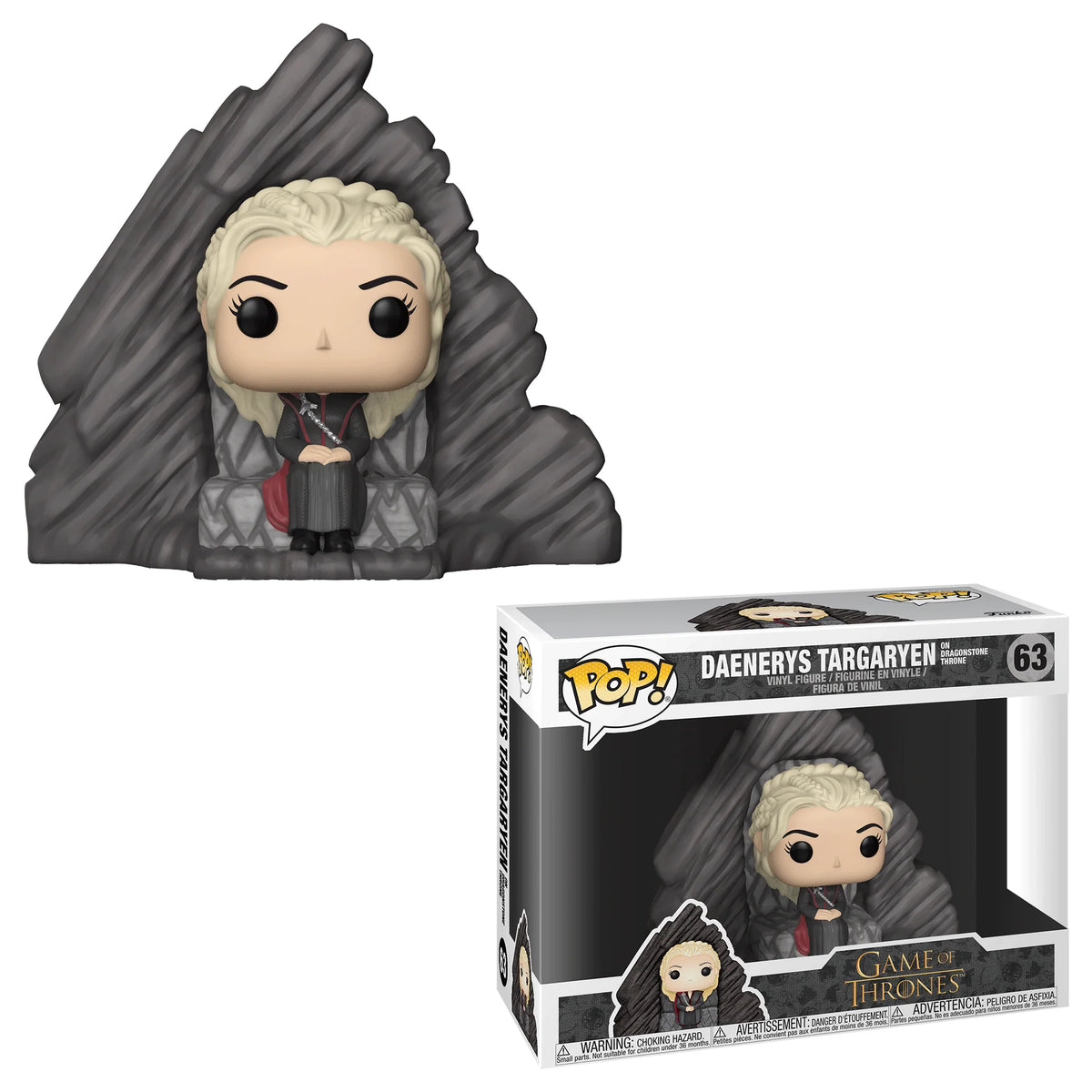 Funko Pop! Daenerys Targaryen on Dragonstone Throne #63