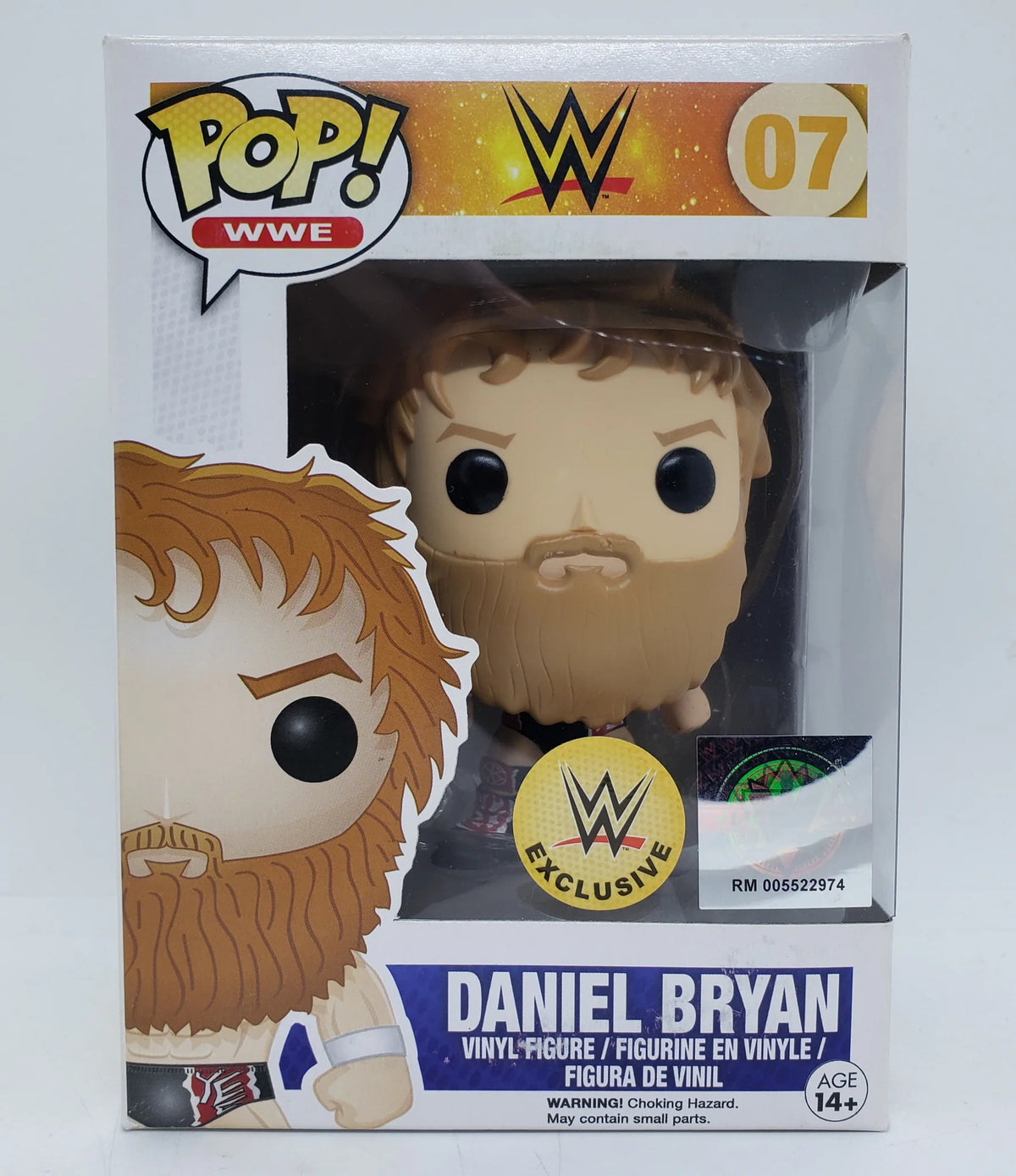 Funko Pop! WWE: Daniel Bryan (WWE Exclusive) #07