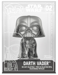 Funko Pop! Die-Cast Star Wars Darth Vader Funko Shop Exclusive Figure #02 (Sealed) (COULD BE A CHASE)
