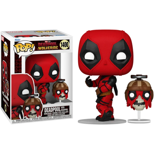 Funko Pop! Deadpool & Wolverine: Deadpool with Headpool #1400