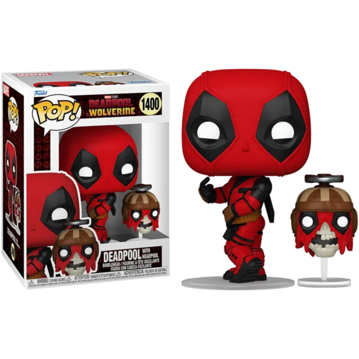Funko Pop! Deadpool & Wolverine: Deadpool with Headpool #1400