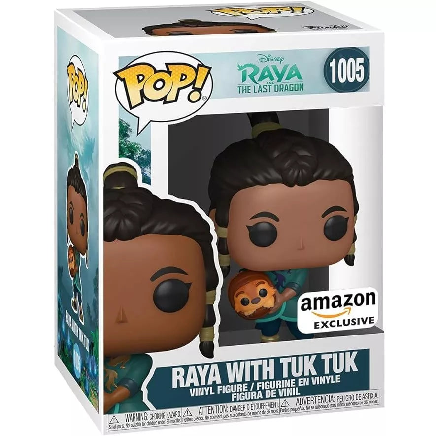 Funko Pop! Raya and the Last Dragon: Raya with Tuk Tuk (Amazon Exclusive) #1005