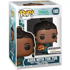 Funko Pop! Raya and the Last Dragon: Raya with Tuk Tuk (Amazon Exclusive) #1005