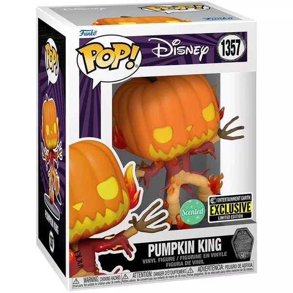 Funko Pop! The Nightmare Before Christmas: Pumpkin King (Scented) (Entertainment Earth Exclusive) #1357