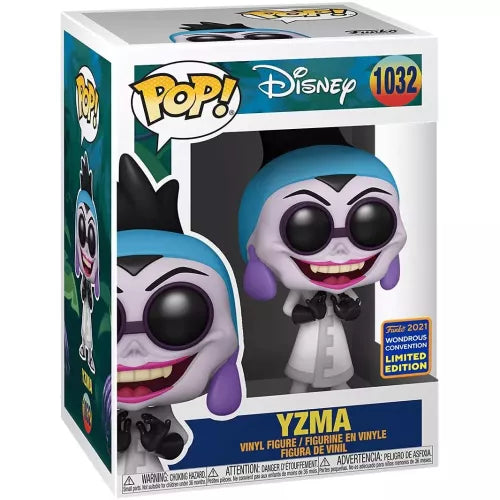 Funko Pop The Emperors New Groove Yzma 2021 Wondrous Convention 1032 boxed figure